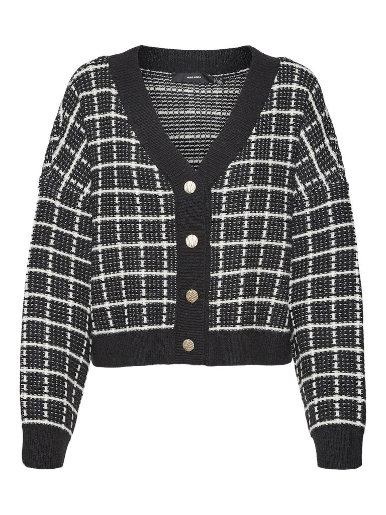 Vero moda Vmkia Ls V-neck Crop Cardigan Co Bo: