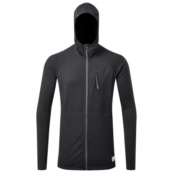 ARTILECT  Eldorado Merino Hoodie - Merinohoodie, zwart