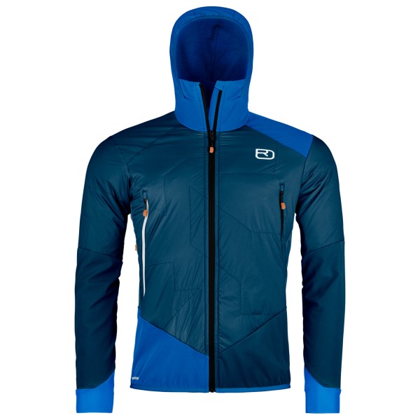 Ortovox  Swisswool Col Becchei Hybrid Jacket - Softshelljack, blauw