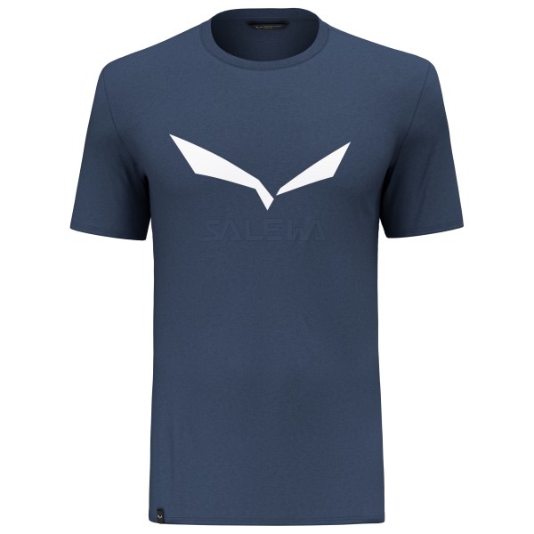 Salewa  Solidlogo Dry T-Shirt - Sportshirt, blauw