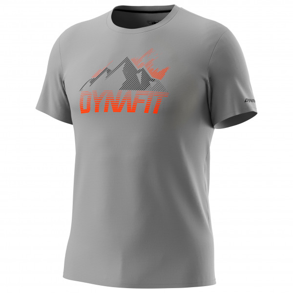 Dynafit  Transalper Graphic S/S Tee - Sportshirt, grijs