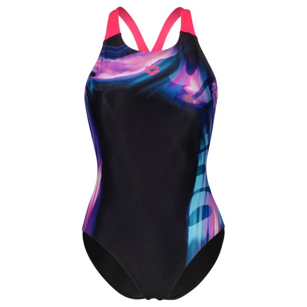 Arena  Women's Dream-H-Line Swimsuit V Back - Badpak, zwart