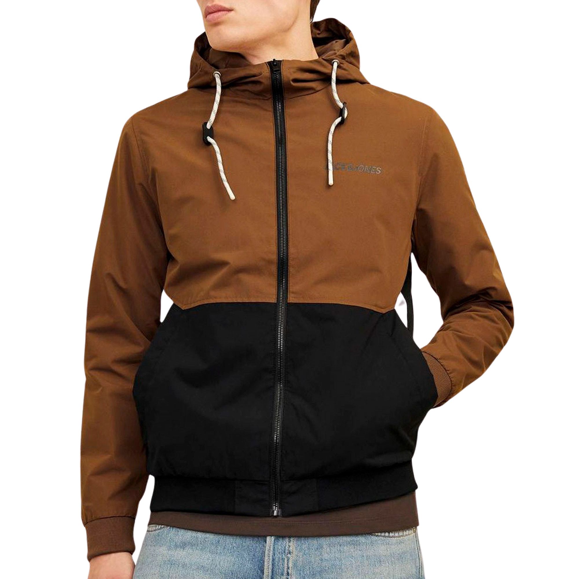 Jack & Jones Rush Blocking Hood Bomber Jack Heren