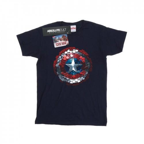 Marvel Girls Captain America Civil War Hex Shield katoenen T-shirt