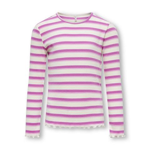 KIDS ONLY Shirt met lange mouwen KOGEVIG L/S RIB TOP JRS