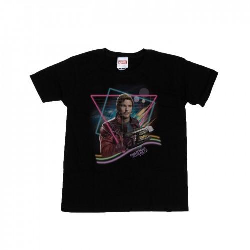 Marvel Girls Guardians Of The Galaxy Neon Star Lord katoenen T-shirt