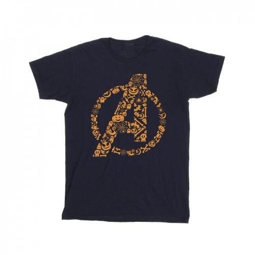 Marvel Katoenen T-shirt met  Avengers Halloween-logo