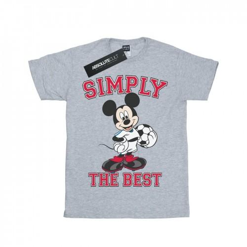 Disney Girls Mickey Mouse, gewoon het beste katoenen T-shirt