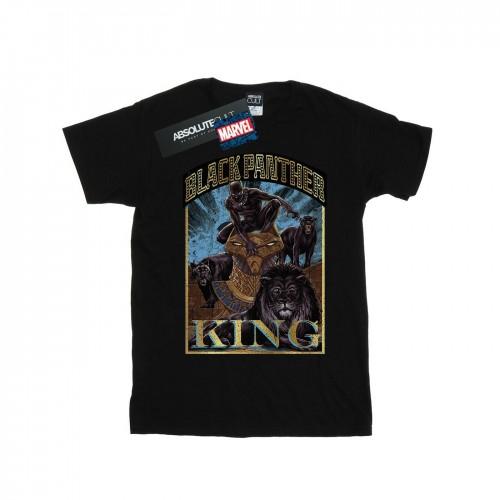 Marvel katoenen T-shirt Black Panther Homage voor meisjes