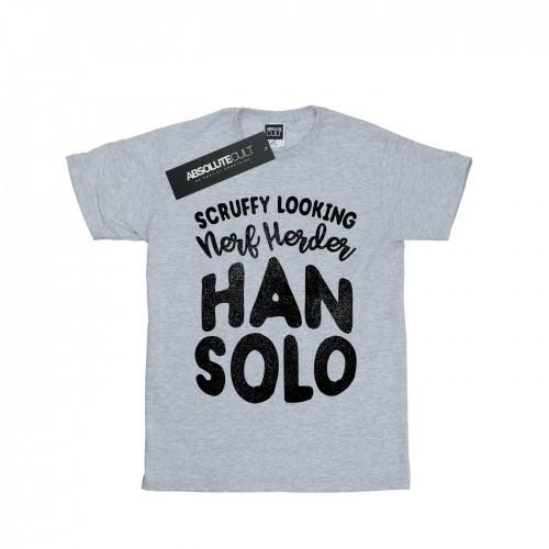 Star Wars meisjes Han Solo Legends eerbetoon katoenen T-shirt