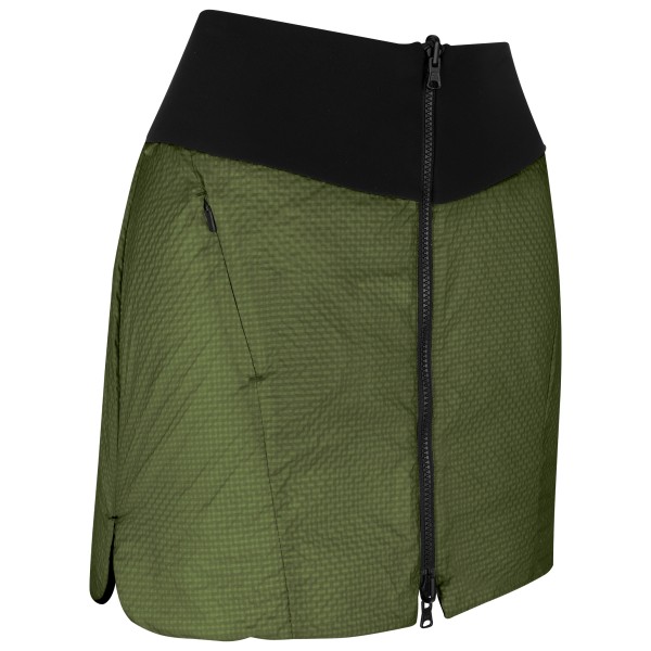 LaMunt  Women's Irmi Reversible Remoca Skirt - Synthetische rok, olijfgroen