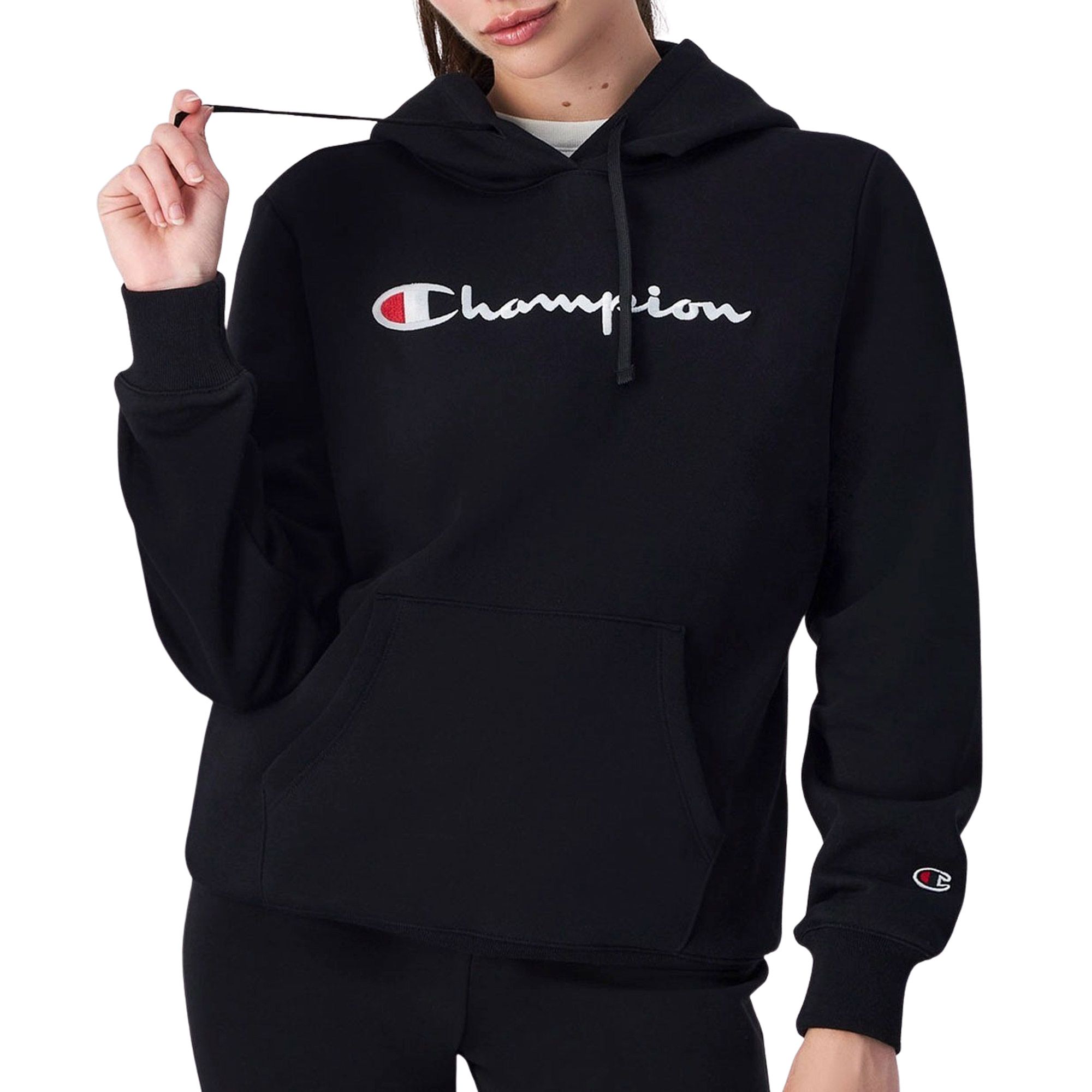 Champion Big Logo Slim Fit Hoodie Dames