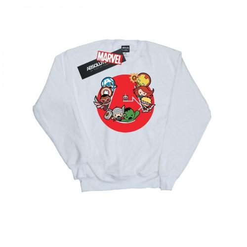 Marvel Boys Kawaii Avengers Ready Steady War-sweatshirt