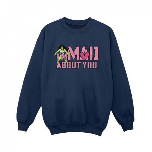 Marvel Boys She-Hulk Mad About You Sweatshirt