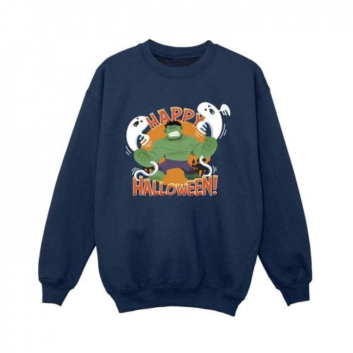 Marvel Boys Hulk Happy Halloween-sweatshirt