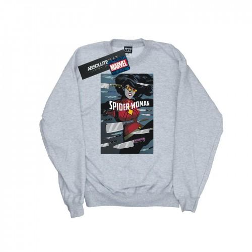 Marvel Boys Spider-Woman Cover-sweatshirt