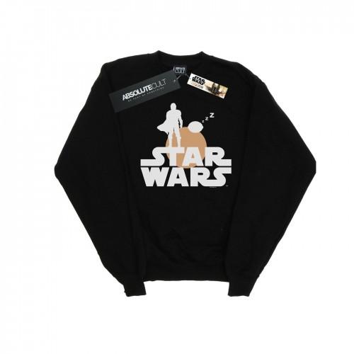 Star Wars jongens de Mandalorian Mando en het kind silhouet Sweatshirt