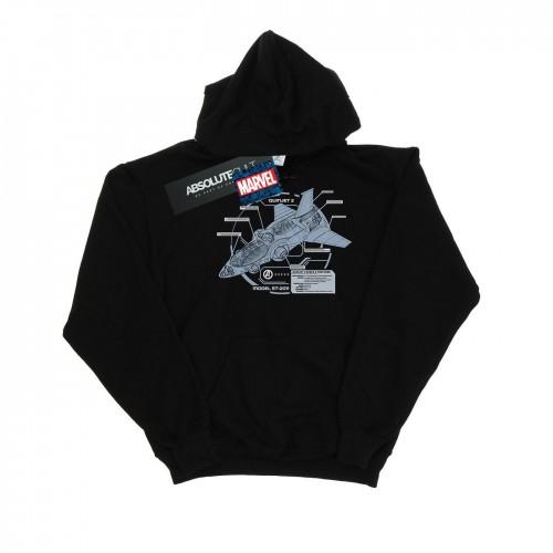 Marvel Boys The Avengers Quinjet Breakdown-hoodie