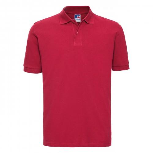 Russell 100% katoenen poloshirt met korte mouwen voor heren