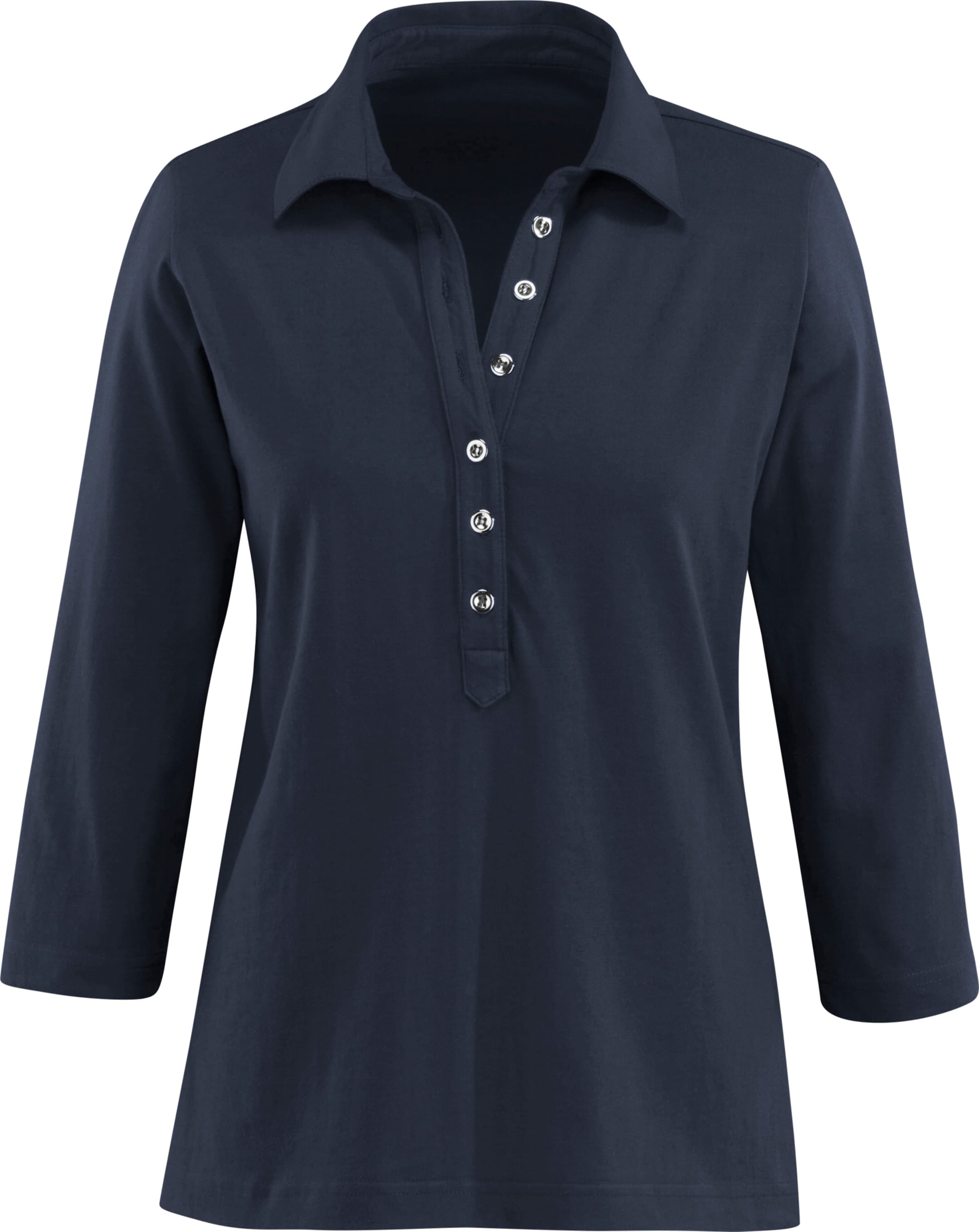 Your Look... for less! Dames Poloshirt marine Maat