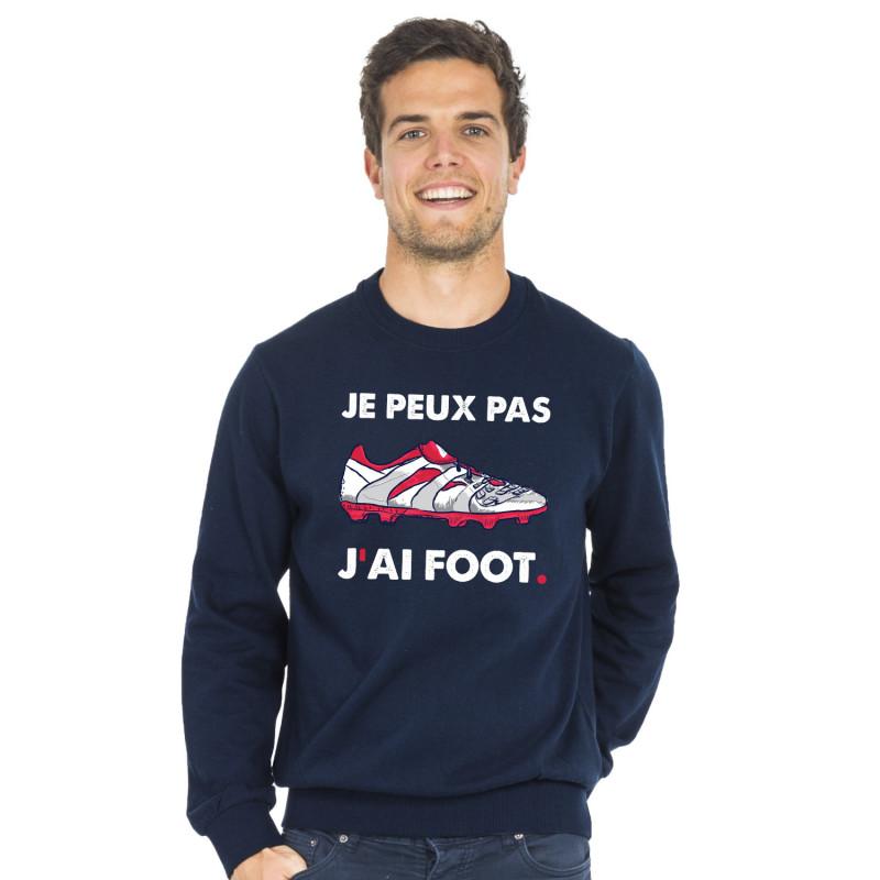 Sportifs du Dimanche Herensweater - IK KAN GEEN VOET HEBBEN