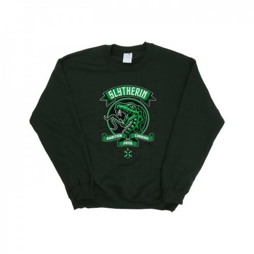 Harry Potter heren Zwadderich Toon Crest katoenen sweatshirt