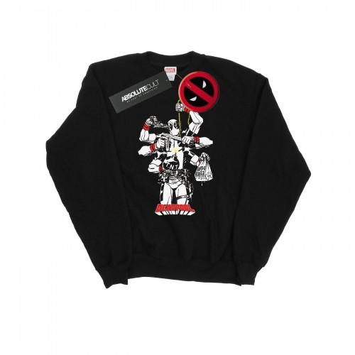 Marvel Deadpool multitasking-sweatshirt voor heren