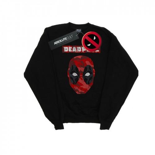 Marvel Deadpool Camo Head-sweatshirt voor heren