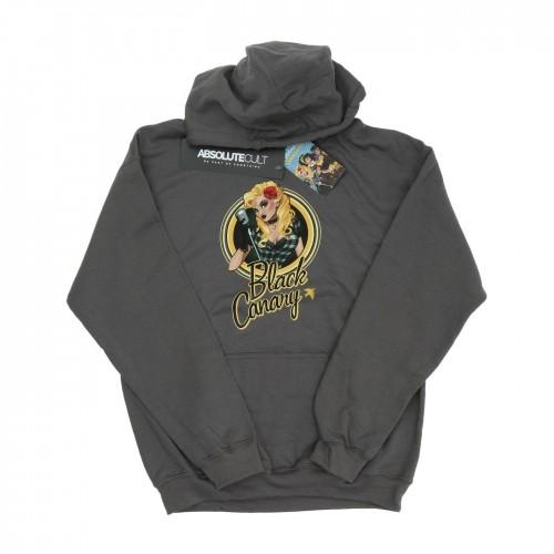 DC Comics Heren DC Bombshells zwarte hoodie met kanarie-badge