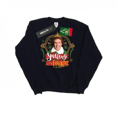 Elf Girls Buddy glimlachend sweatshirt