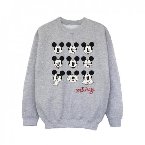 Disney meisjes Mickey Mouse veel gezichten sweatshirt