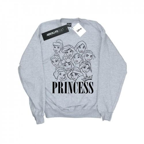 Disney meisjes prinses multi gezichten sweatshirt