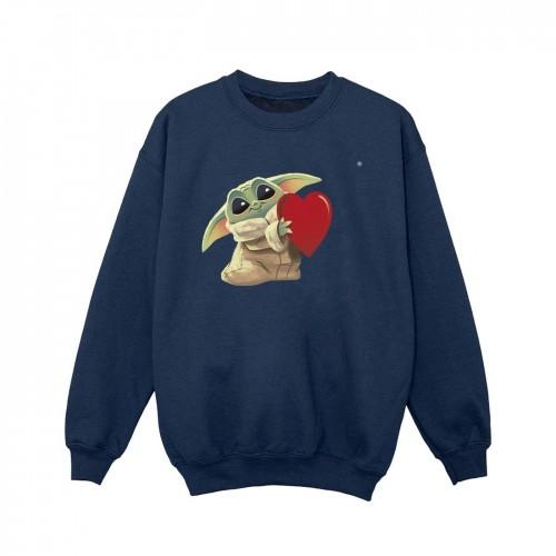 Star Wars Girls The Mandalorian The Kids With Heart Sweatshirt