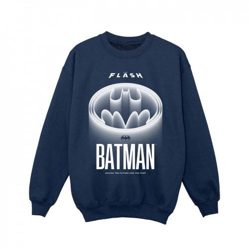 DC Comics Girls The Flash Batman wit logo-sweatshirt