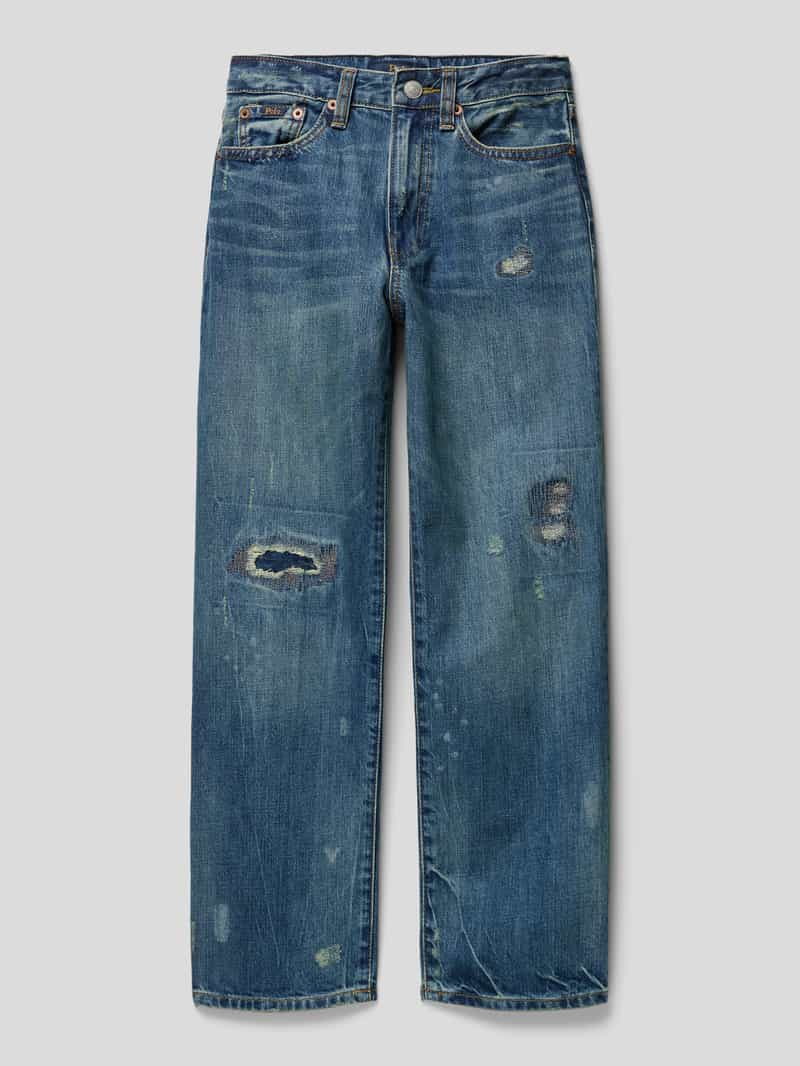 Polo Ralph Lauren Teens Relaxed fit jeans in used-look