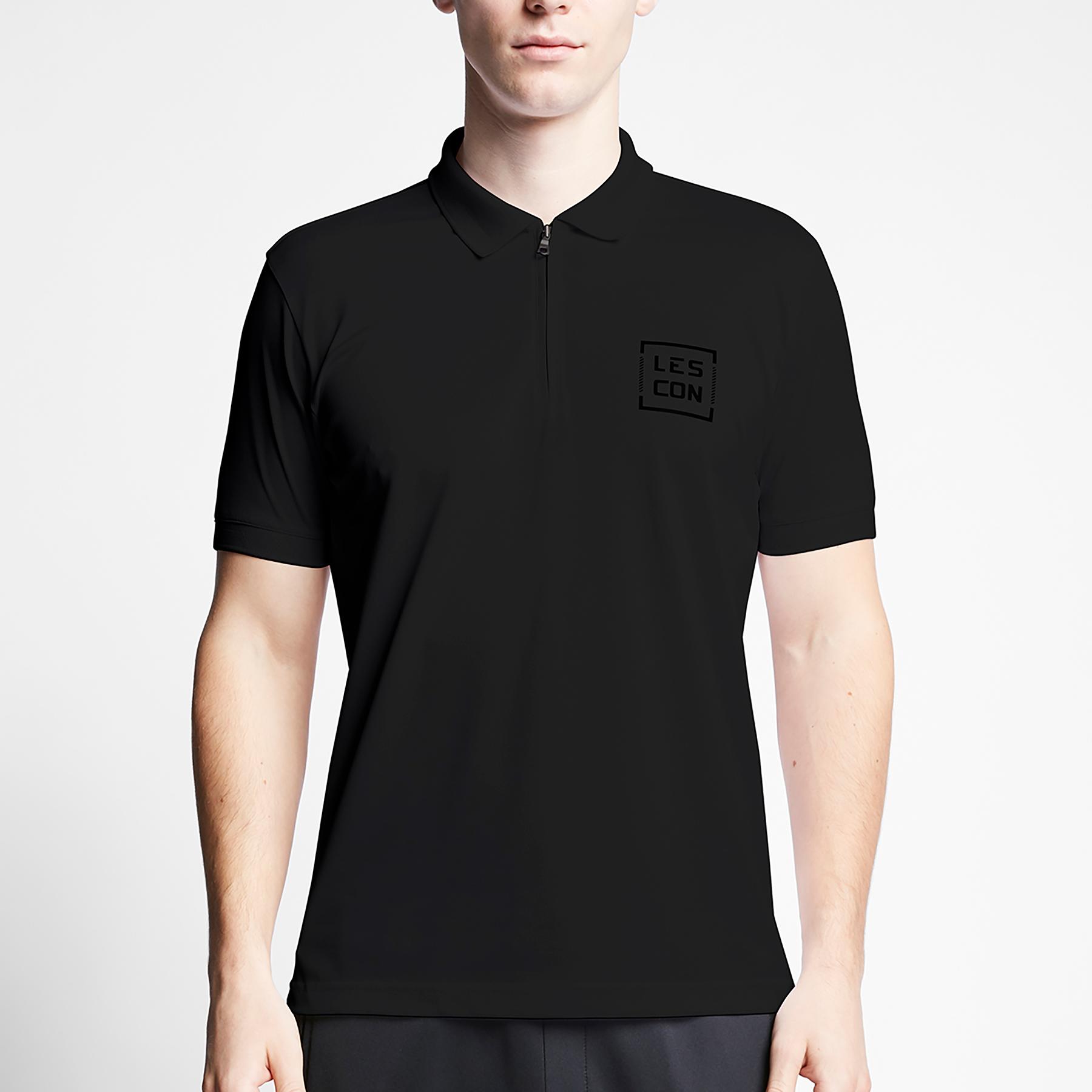 Lescon Polo-T-shirt met korte mouwen voor heren 23B-1115