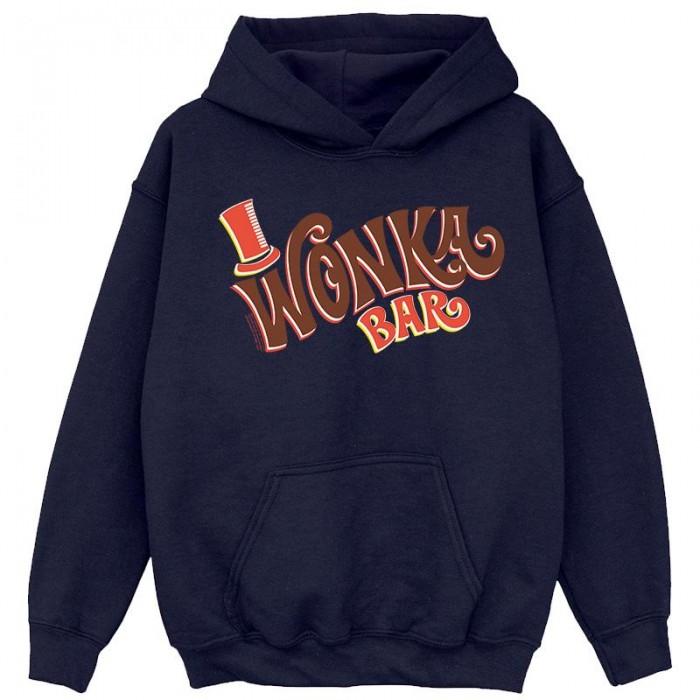 Pertemba FR - Apparel Willy Wonka Boys Bar-logo hoodie