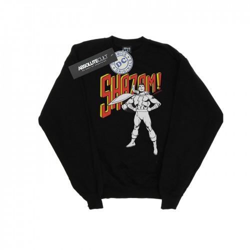 DC Comics Boys Shazam Mono Action Pose-sweatshirt