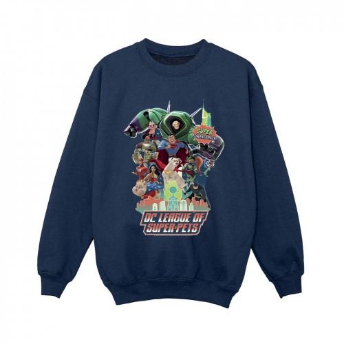 DC Comics Jongens  DC League Of Super-Pets Super Powered Pack Sweatshirt