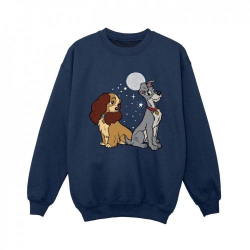 Disney Boys Lady en de Vagebond Maan Sweatshirt