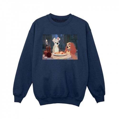 Disney Boys Lady en de Vagebond Spaghetti Foto Sweatshirt