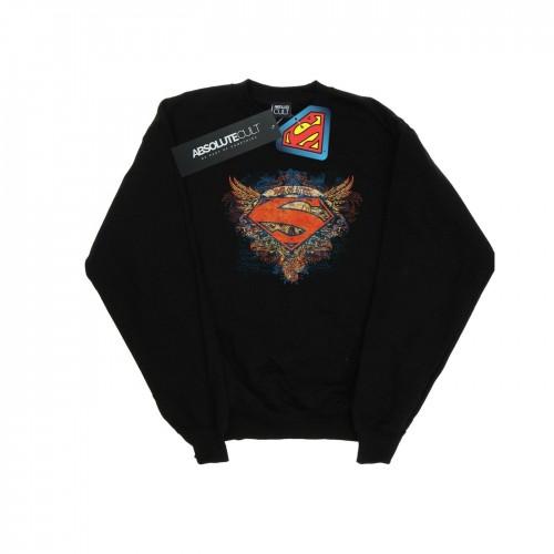 DC Comics jongens Superman Wings Shield-sweatshirt