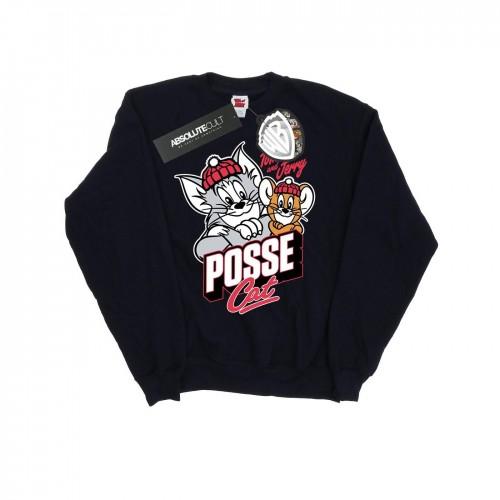 Tom And Jerry Boys Posse Cat Sweatshirt