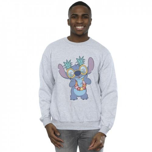 Disney heren Lilo en Stitch tropisch leuk sweatshirt