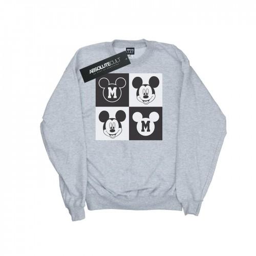 Disney Heren Mickey Mouse lachende vierkanten sweatshirt