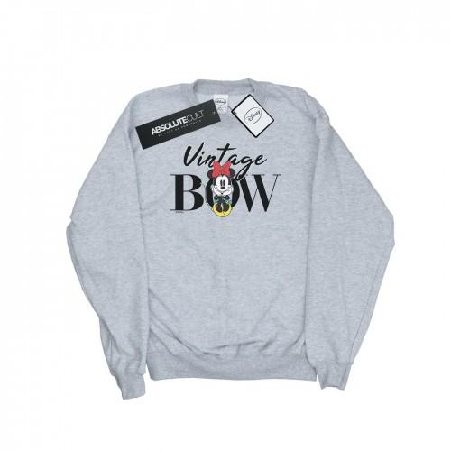 Disney Heren Minnie Mouse Vintage Bow Sweatshirt