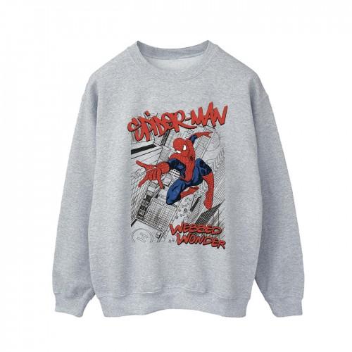 Marvel Spider-Man Sketch City-sweatshirt voor heren