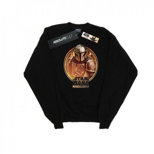 Star Wars Mens The Mandalorian Framed Sweatshirt