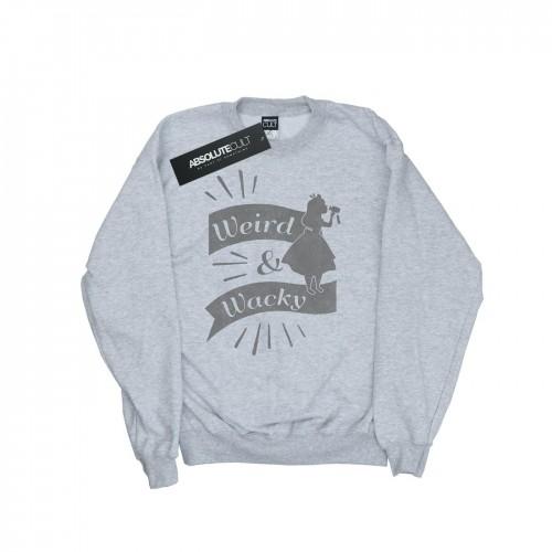 Disney Heren Alice In Wonderland raar en gek sweatshirt