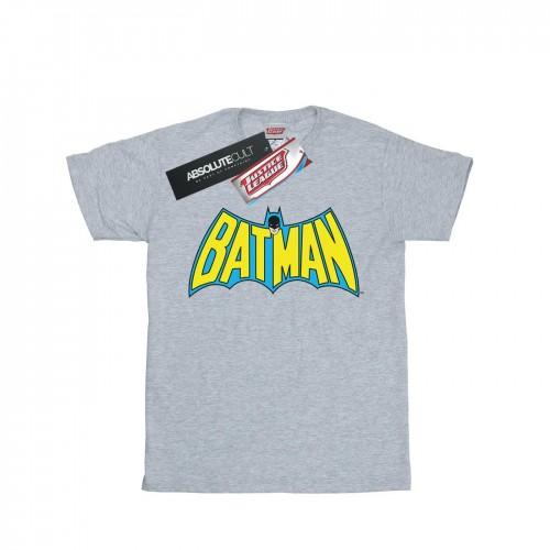 DC Comics katoenen T-shirt met Batman retro-logo voor meisjes